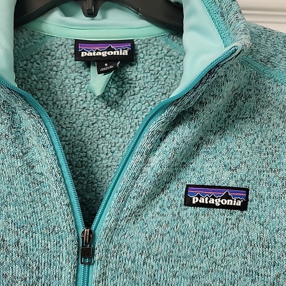 Patagonia Womens Full Zip Blue Hiking Running Outdoor Athletic  Small Jacket - Picture 2 of 9
